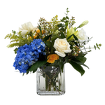 Baby's First Bloom Fresh Flower Hand-Tied Bouquet + Vase