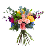 Splendid Fresh Flower Hand Tied Bouquet