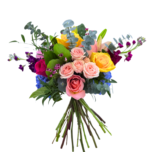 Splendid Fresh Flower Hand Tied Bouquet