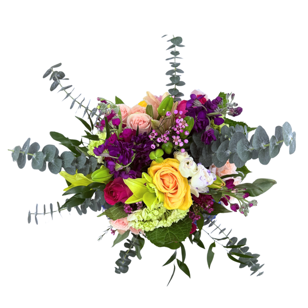 Splendid Fresh Flower Hand Tied Bouquet