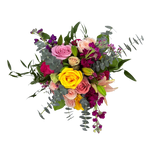 Splendid Fresh Flower Hand Tied Bouquet
