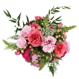 Merry & Pink Fresh Flower Hand-Tied Bouquet®