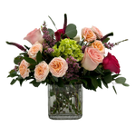 Bijou Blooms Fresh Flower Hand-Tied Bouquet + Vase