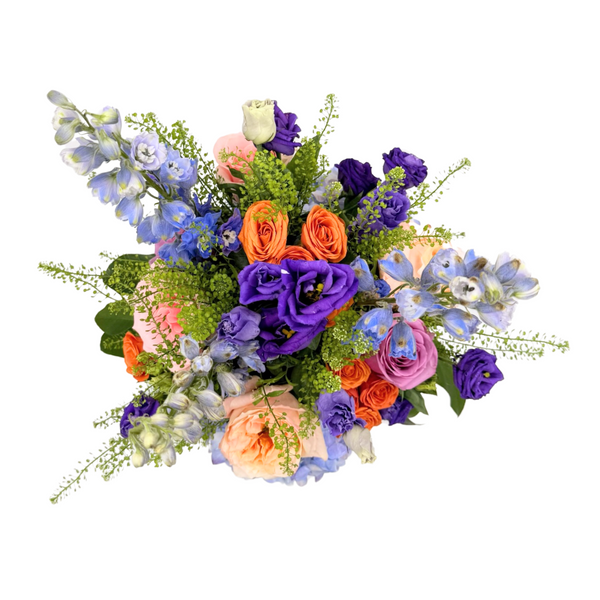 Sunset Bloom Fresh Flower Hand-Tied Bouquet (Not Available Until May 5th - May 12th)
