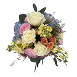 Tea Party Fresh Flower Hand-Tied Bouquet (Only Available May 4th - May 10th)