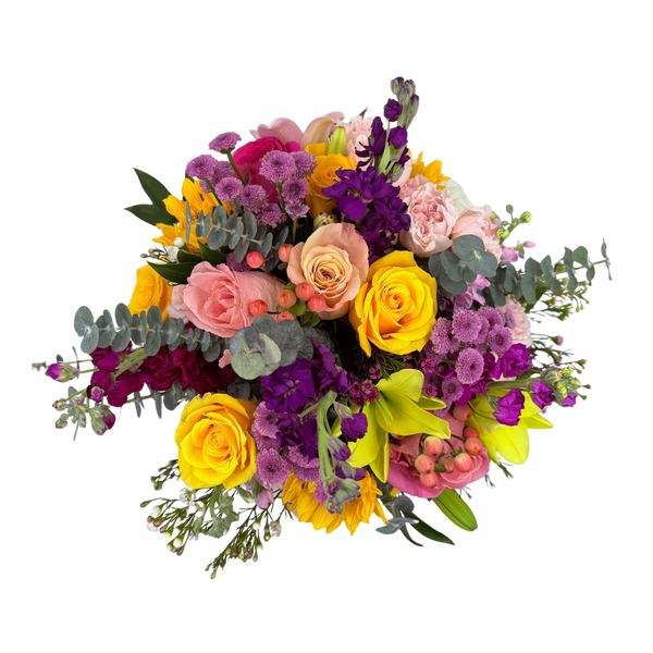 Birthday Bloom of the Month – August  Fresh Flower Hand-Tied Bouquet®