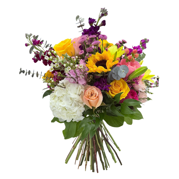 Birthday Bloom of the Month – August  Fresh Flower Hand-Tied Bouquet®