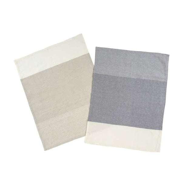 Sorbet  Stripe Linen Tea Towel (Multiple Colors Available)