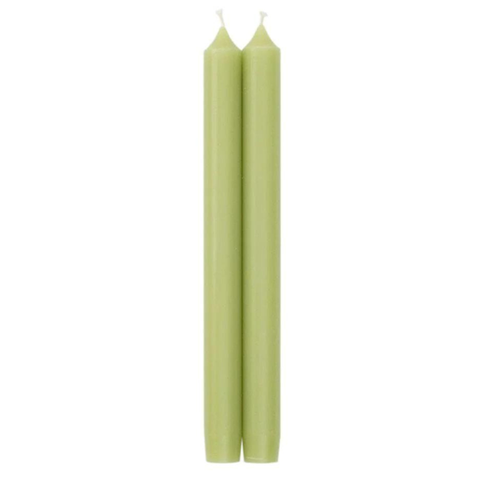 Green Taper Candles