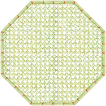 Trellis Octagonal Placemat