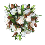 Fall Casablanca Fresh Flower Hand Tied Bouquet