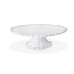 Beatriz Ball Vida Alegria Pedestal Cake Plate (White Melamine)