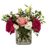 Bijou Blooms Fresh Flower Hand-Tied Bouquet + Vase