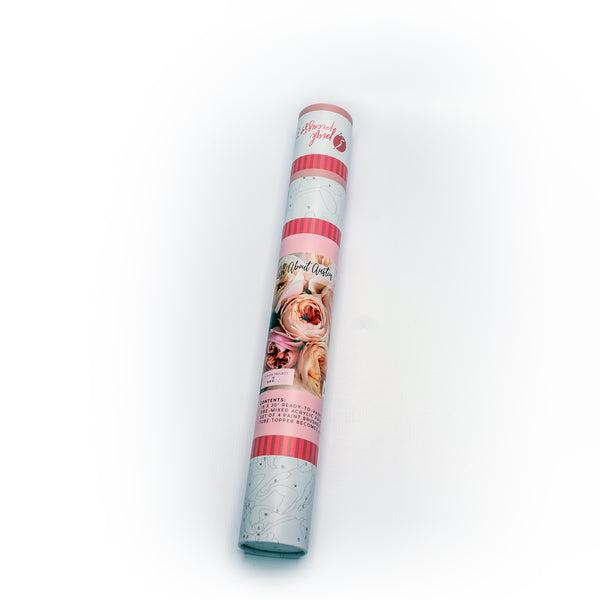 Pink Picasso Paint by Numbers Kit - All About Austin (David Austin)