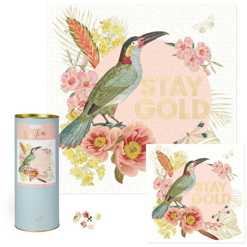 Jig Time Jigsaw Puzzle “Toucan Collage”