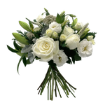Christmas Glam Fresh Flower Hand-Tied Bouquet