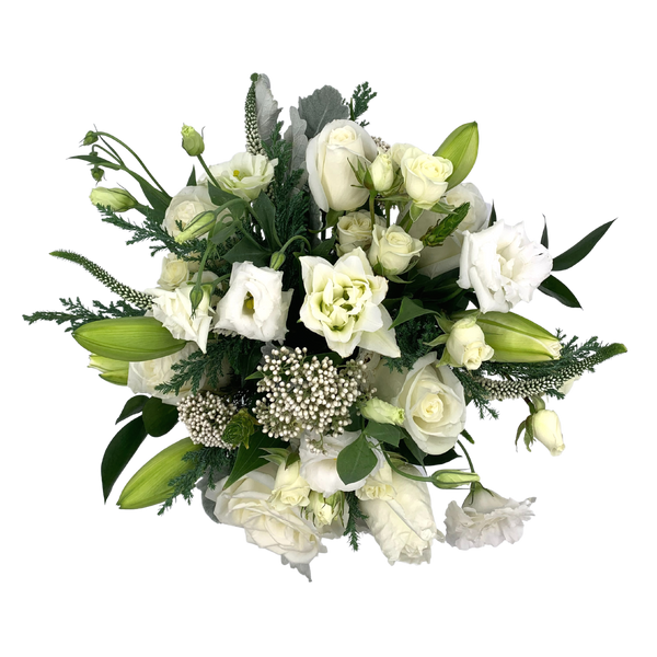 Christmas Glam Fresh Flower Hand-Tied Bouquet