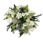 Christmas Glam Fresh Flower Hand-Tied Bouquet