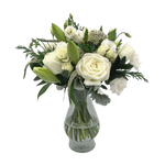 Christmas Glam Fresh Flower Hand-Tied Bouquet