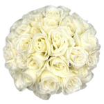 Posh Grand Fresh Flower Hand Tied Bouquet - 30 Stems of Roses