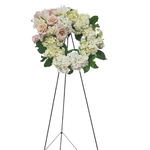 Sweet Memories Wreath on Easel