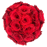 Posh Grand Fresh Flower Hand Tied Bouquet - 30 Stems of Roses