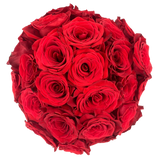 Posh Grand Fresh Flower Hand Tied Bouquet - 30 Stems of Roses