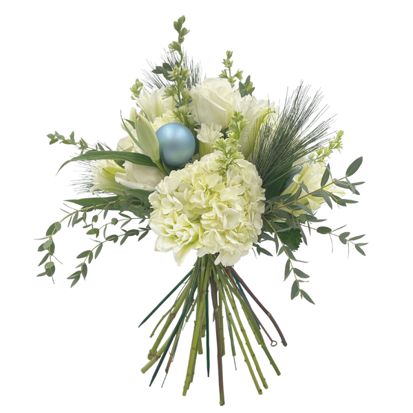 Winter Wonderland Fresh Flower Hand-Tied Bouquet®