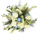 Winter Wonderland Fresh Flower Hand-Tied Bouquet®