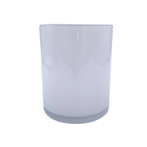 White Cylinder Vase