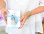 Bag Lady Greeting Cards package of 4 with envelopes, 4 separate designs