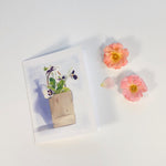 Bag Lady Greeting Cards package of 4 with envelopes, 4 separate designs