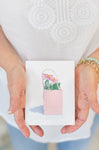 Bag Lady Greeting Cards package of 4 with envelopes, 4 separate designs